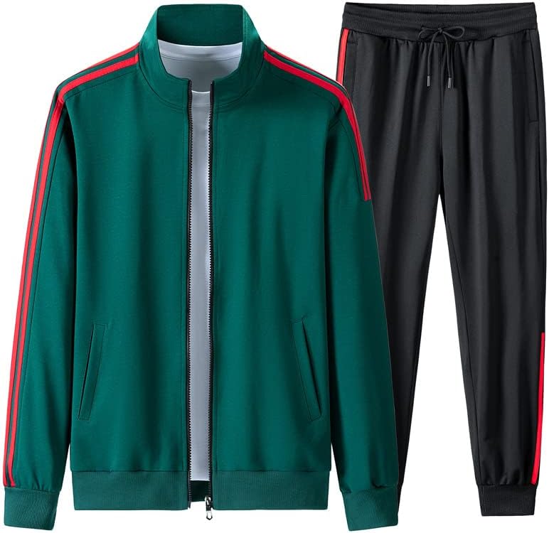 Ležerni trenerke MENS patentne sportske jakne + hlače Dvodijelni setovi mens jogging odijelo odijelo za teretanu