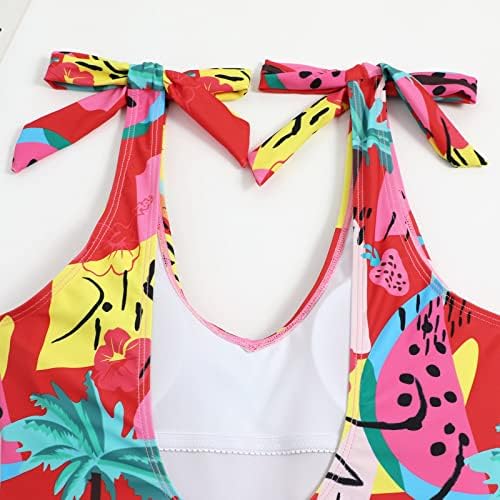 Ženski kupaći kostimi jednodijelni Slimfit Tummy Control V izrez Cvjetni 2023 Ljetna plaža Trendy Lesual kupaći kostim