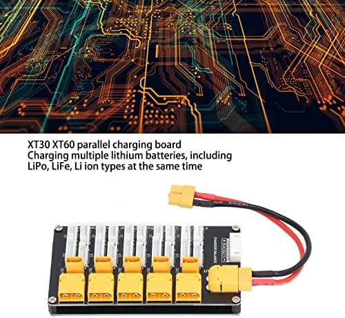 XT30 XT60 PASALNA Ploča za punjenje baterije, lipo ploča za punjenje baterije Parallel XT30 XT60 utikač 2-6S litijumske baterije za