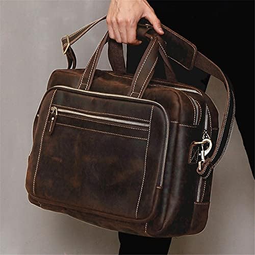 Liruxun poslovna torba Muška torba dijagonalne torbi s jednom ramenom horizontalnom torbom s jednim ramenom
