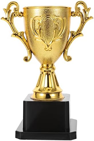 Nolitoy mali zlatni trofeji za djecu, 5,6 inčni plastični nogometni trofejni šapri za sportski turnir, zabavne pogodnosti, takmičenje,