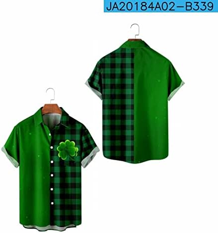 PDFBR 2023 DAN DAN DAN GUMBE SHIrts za muške 3D zelene grafičke havajske majice Ležerne majice kratkih rukava