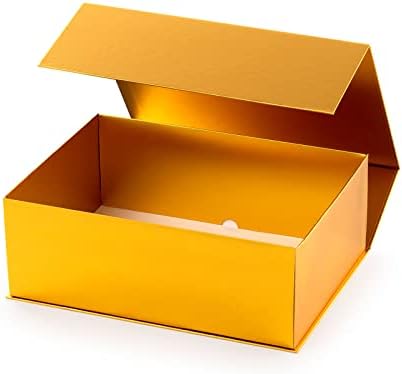 Velika poklon kutija 13.3x9.6x4,9 inča, sloj poklon kutija sa magnetskim poklopcem, čvrsta poklon pakiranje ukrasnih kutija za vjenčanje,